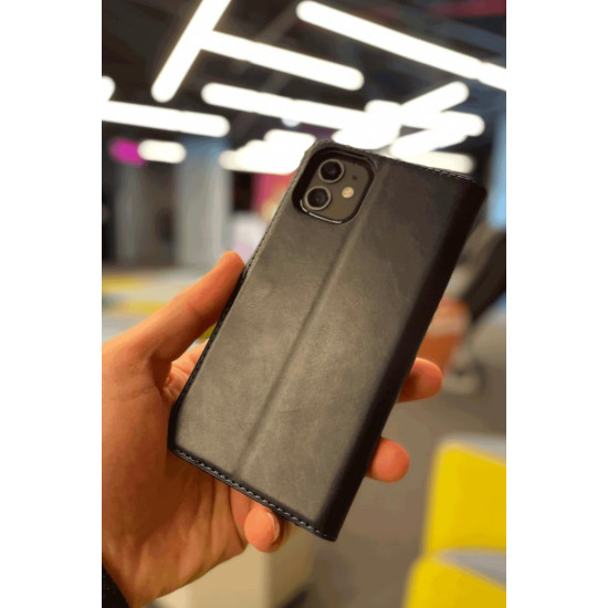 Reeder S19 Max Pro S Zoom Cüzdan Kapaklı Kılıf Kar Deluxe Kartlıklı Uyumlu Cüzdanlı Standlı Mıknatıslı