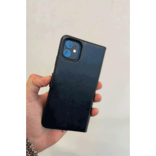 Reeder S19 Max Pro S Zoom Cüzdan Kapaklı Kılıf Kar Deluxe Kartlıklı Uyumlu Cüzdanlı Standlı Mıknatıslı