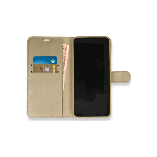 Reeder S19 Max Pro S Zoom Cüzdan Kapaklı Kılıf Kar Deluxe Kartlıklı Uyumlu Cüzdanlı Standlı Mıknatıslı